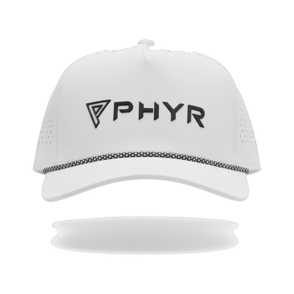 Rope Cap — White — Patch Edition · Adjustable