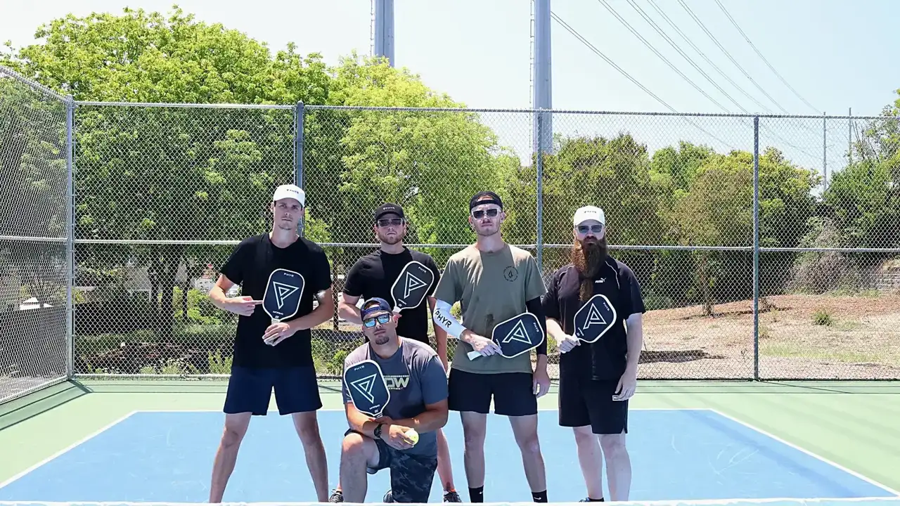 The PHYR crew on court