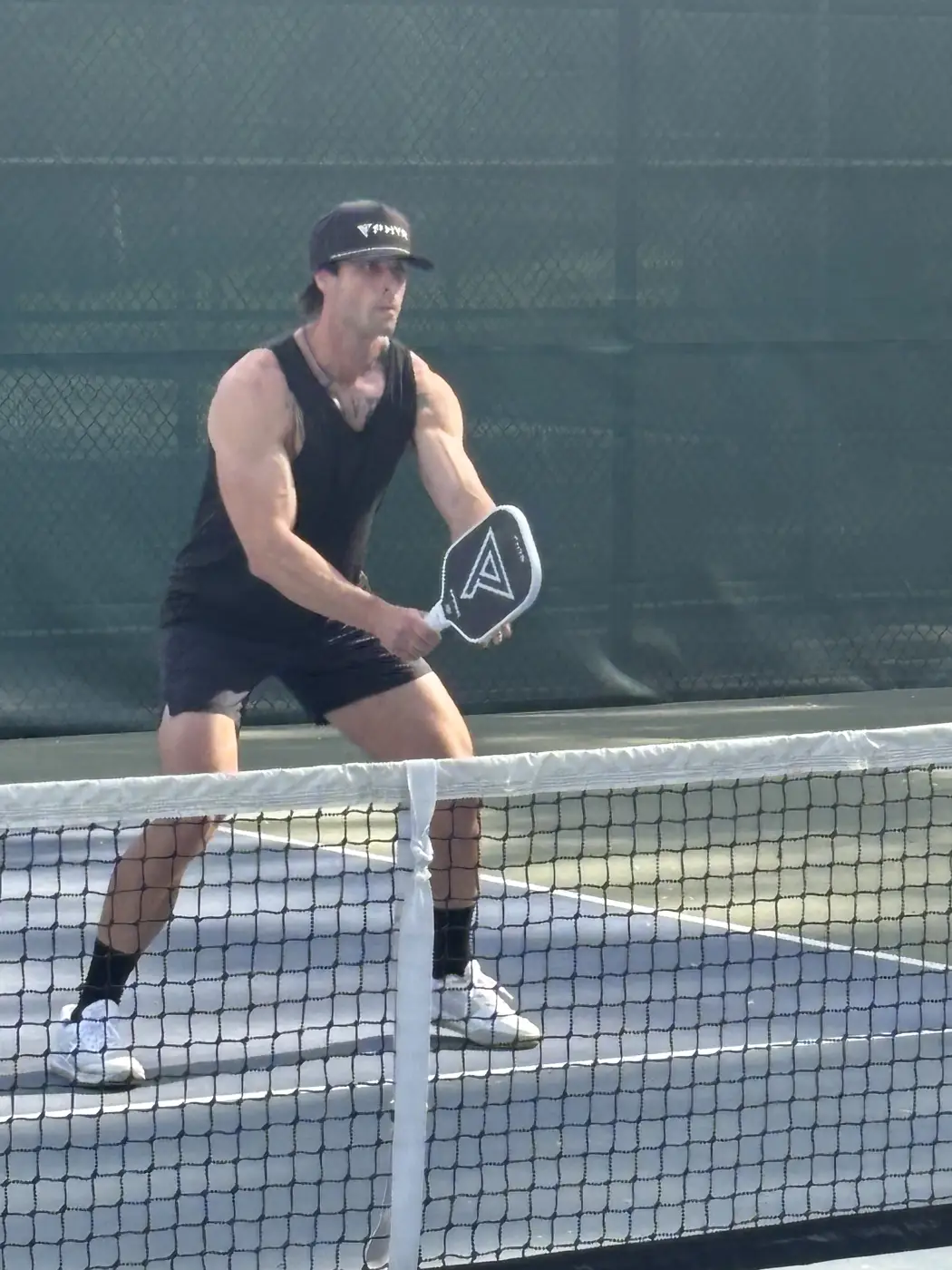 Ready position at the net with the Inferno